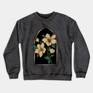 Yellow florals Crewneck Sweatshirt